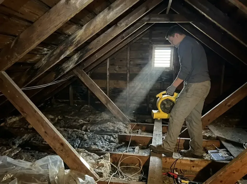 attic-water-damage-drying-proc-007 — frequently asked questions, Emergency Water Extraction & 24/7 Flood Response in Youngwo…